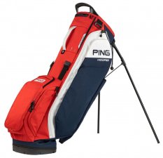 Ping Hoofer, Navy, Red, White, golfový bag na záda