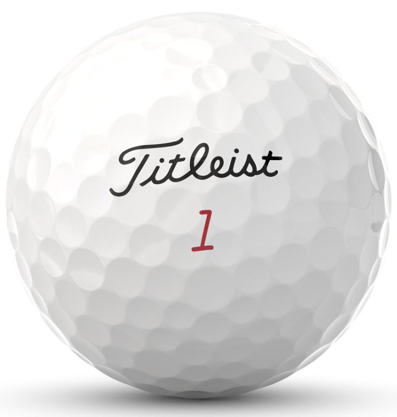 Bílé golfové míčky Titleist PRO V1x
