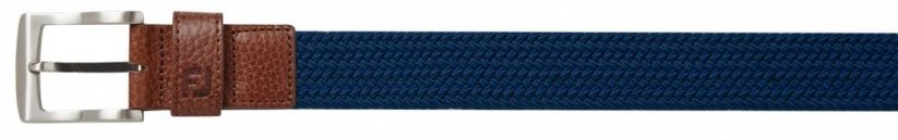 FootJoy Cape Braided Belt, Navy - Velikost: 32 - 35
