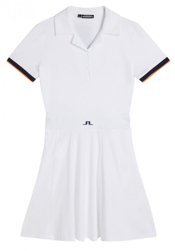 Golfové šaty J.Lindeberg Dagmar Dress White