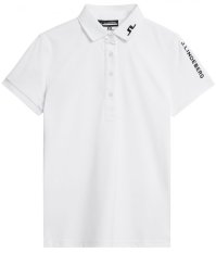 J.Lindeberg Tour Tech Polo, Bílé, dámské golfové tričko