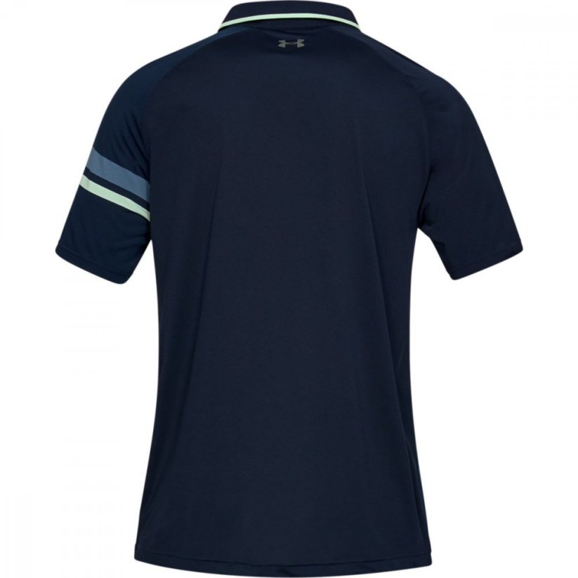 Under Armour Tour Tips Drive Polo, Academy, Pitch Gray