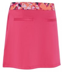 Callaway Geomertic Floral Skort, Pink Peacock, dámská golfová sukně