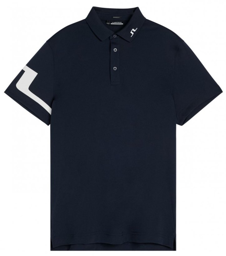 J.Lindeberg Heath Reg Fit Polo, JL Navy