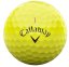 Callaway Chrome Tour 24, žluté, 3 golfové míčky