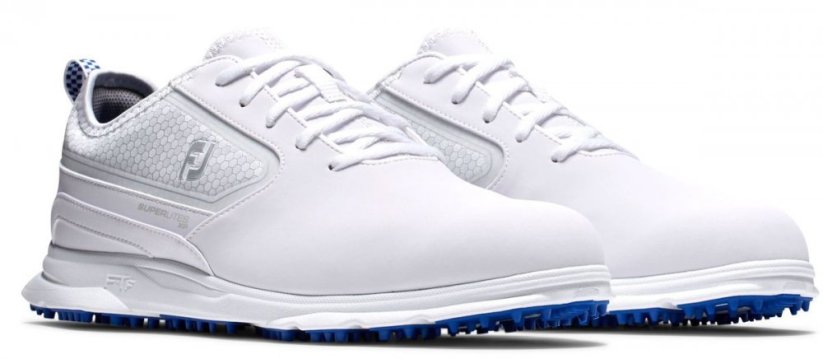 FootJoy SuperLites XP, White, Grey, golfové boty pro muže