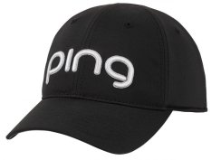 Ping Tour Ladies Vented Delta, černá dámská golfová kšiltovka