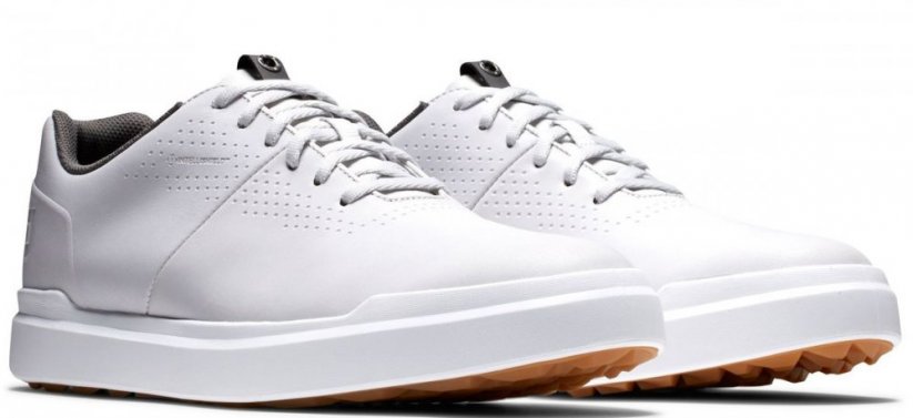 FootJoy Contour Casual, White, golfové boty pro muže - Velikost: US 10
