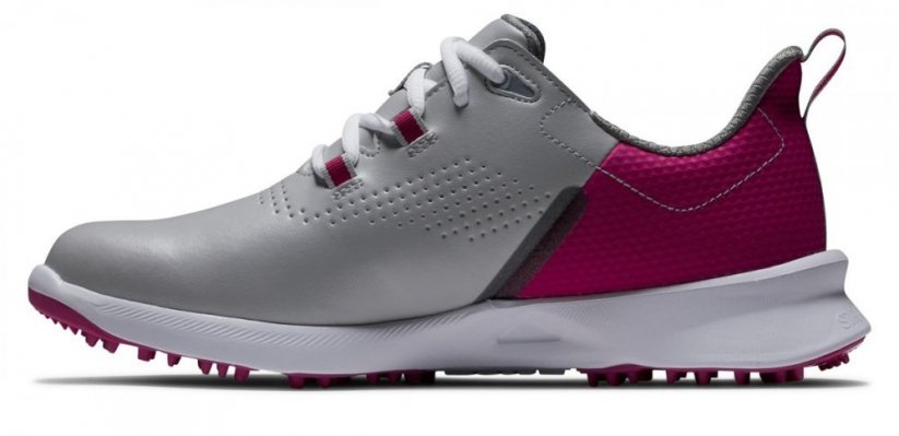 Dámské golfové boty FootJoy Fuel, Grey, Pink, bez spikové