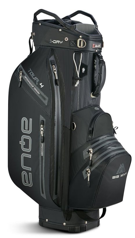 BigMax Aqua Tour 4, Black, golfový bag na vozík