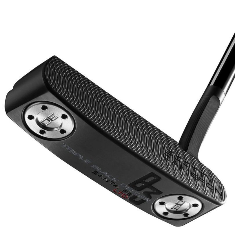 Scotty Cameron Triple Black Santa Fe Limited