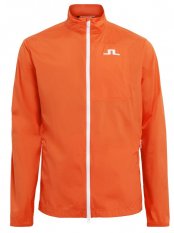 J.Lindeberg Ash Light Packable Golf Jacket, Tangerine Tango