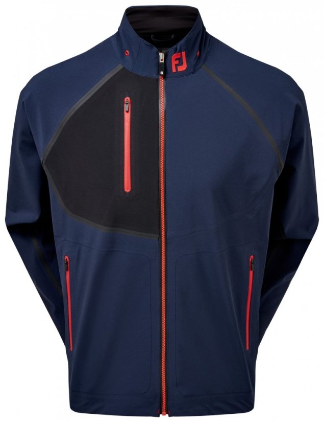 FootJoy HydroTour Jacket, Navy, Black, golfová bunda pro muže
