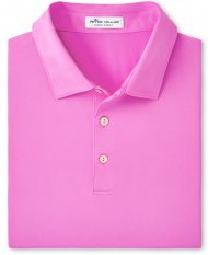 Peter Millar Solid Performance Polo, Guava Pink