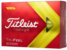 Žluté golfové míčky Titleist TruFeel