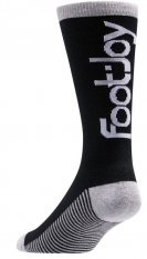 FootJoy Heritage Crew, Black, Grey, White, pánské ponožky