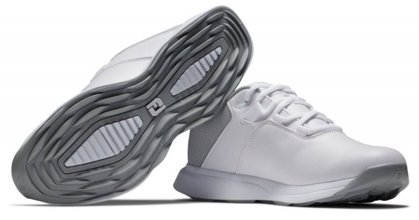 FootJoy Pro Lite, White, Grey, dámské golfové boty