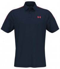 Under Armour T2G Blocked Polo, Navy, Rush Red, pro muže
