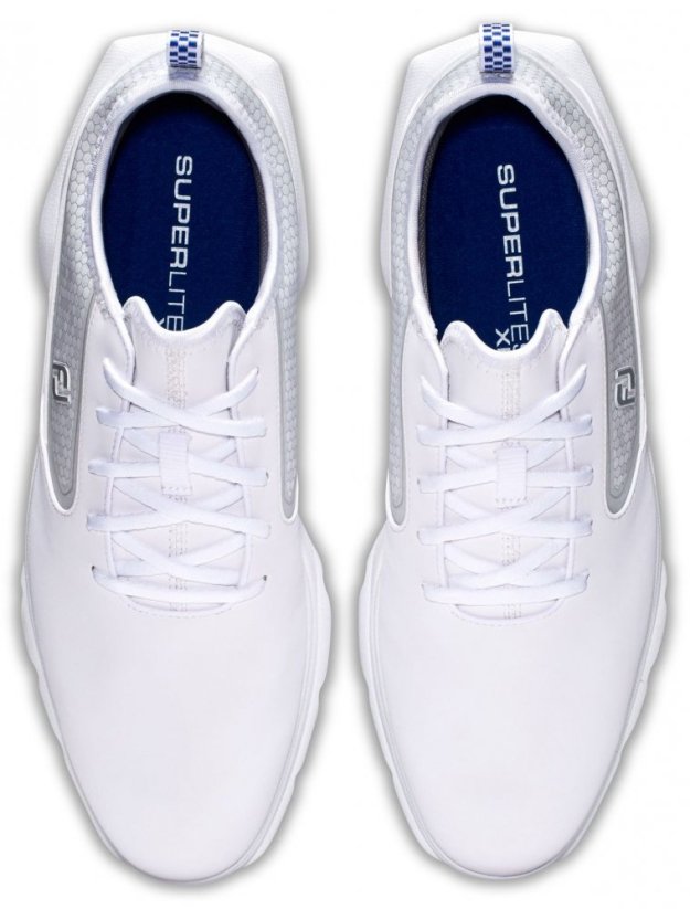 FootJoy SuperLites XP, White, Grey, golfové boty pro muže - Velikost: US 8