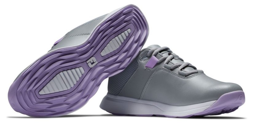 FootJoy Pro Lite, Grey, Lilac, dámské golfové boty