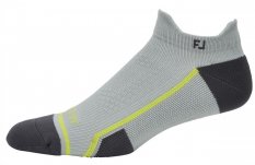FootJoy Tech DRY Roll Tab, Grey, pánské golfové ponožky