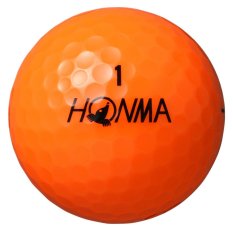 Honma D1, oranžové, 3 míčky (2024)