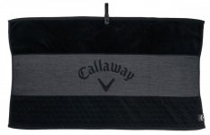 Černý golfový ručník Callaway Tour Towel