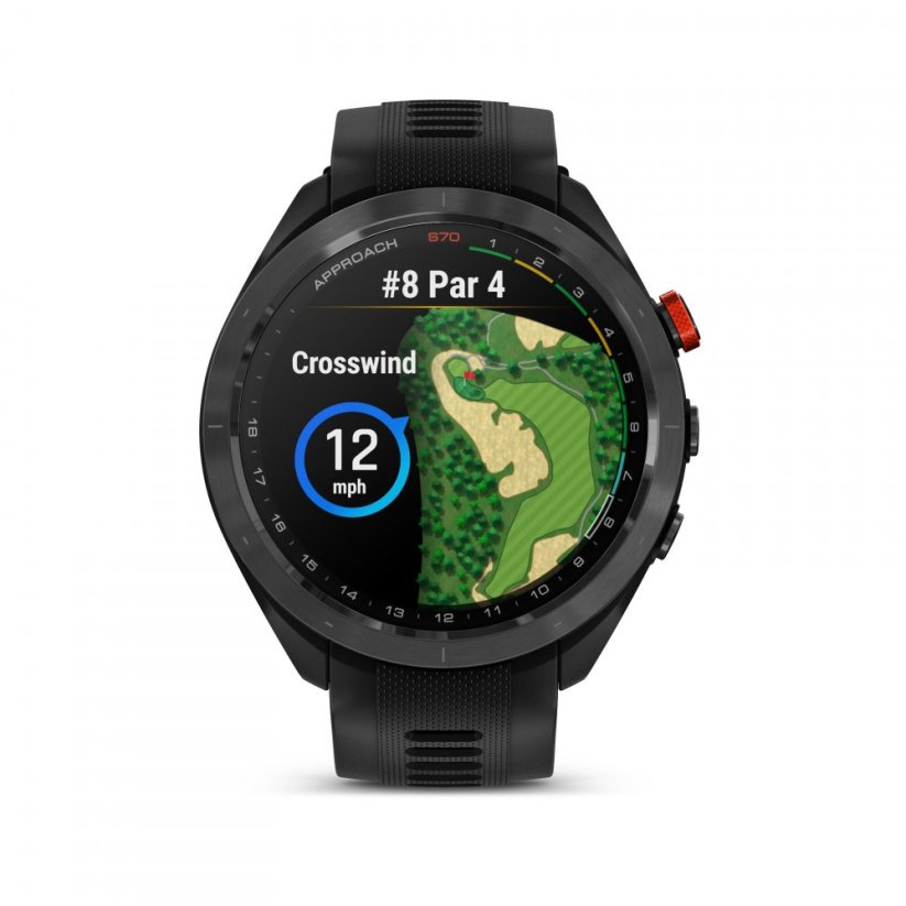 Garmin Approach S70, Black, 47mm, golfové hodinky
