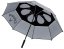 Callaway Shield Umbrella, Grey, Black, golfový deštník