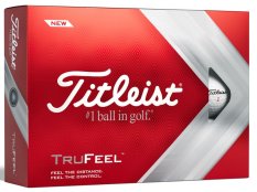 Golfové míčky Titleist TruFeel, bílé