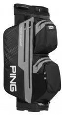 Ping Pioneer Monsoon, Black, Iron, nepromokavý golfový bag na vozík
