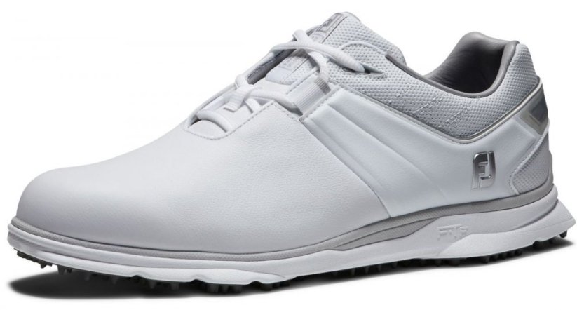 FootJoy Pro SL, White, Grey, golfové boty pro muže - Velikost: US 8,5