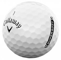 Bílé golfové míčky Callaway SuperSoft