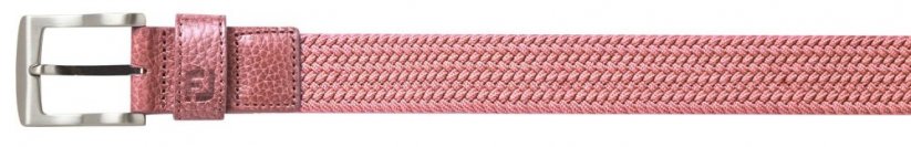 FootJoy Cape Braided Belt, Pink, Regular - Velikost: 32 - 35