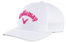 Callaway Junior Tour, Bílá, Růžová, golfová kšiltovka pro holky