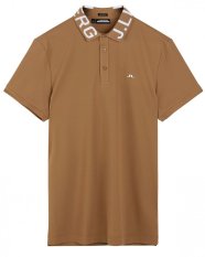 Golfové tričko J.Lindeberg Gus Regular Polo Tiger Brown