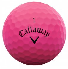 Růžové golfové míčky Callaway SuperSoft