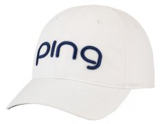 Ping Tour Ladies Vented Delta, bílá dámská golfová kšiltovka