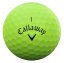 Zelené golfové míčky Callaway SuperSoft