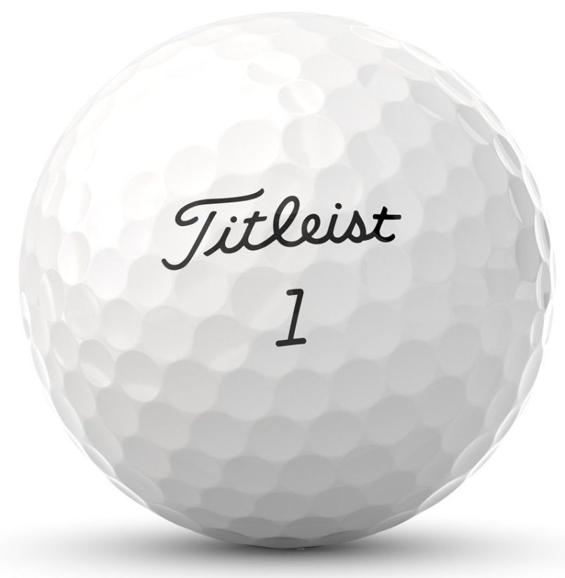 Bílé golfové míčky Titleist PRO V1