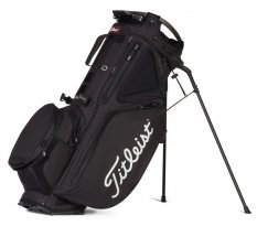 Titleist Hybrid 14 StaDry, Black golfový bag na záda