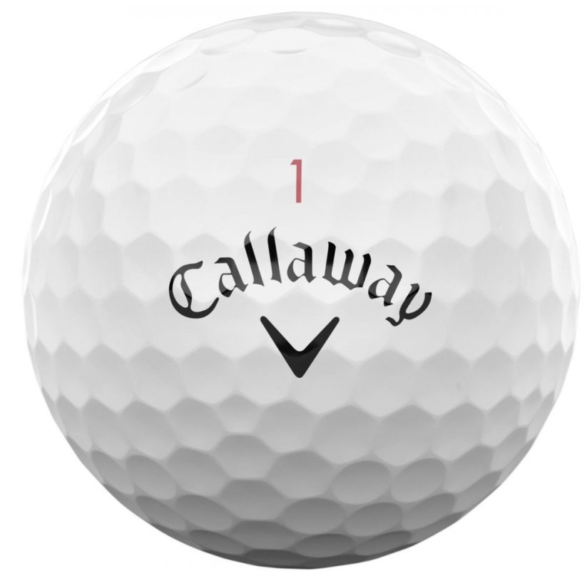 Callaway Chrome Tour X 24, bílé, 3 golfové míčky