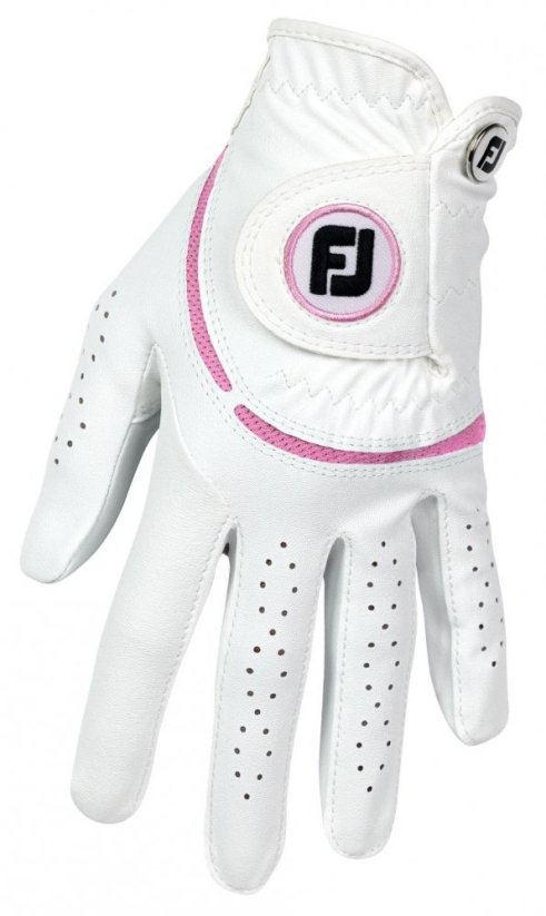 FootJoy WeatherSof, růžová, dámská golfová rukavice