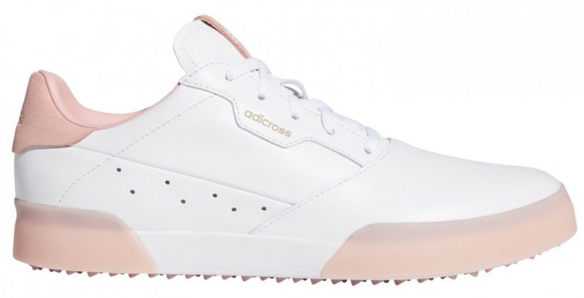 Adidas Adicross Retro, White, Glory Pink - Velikost: US 7