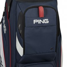 Ping Pioneer, Navy, Platinum, Red, golfový bag na vozík