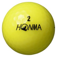 Honma D1, žluté, 3 míčky (2024)