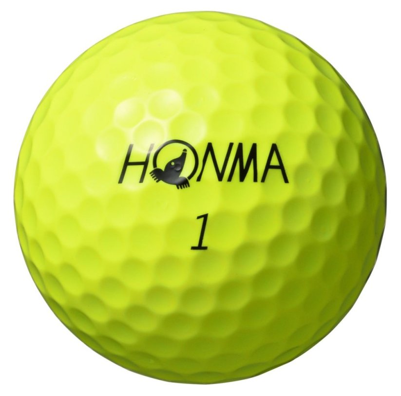 Honma TW-S, žluté, 3 míčky (2024)