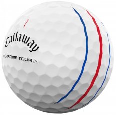 Callaway Chrome Tour 24, Triple Track, bílé, 3 golfové míčky