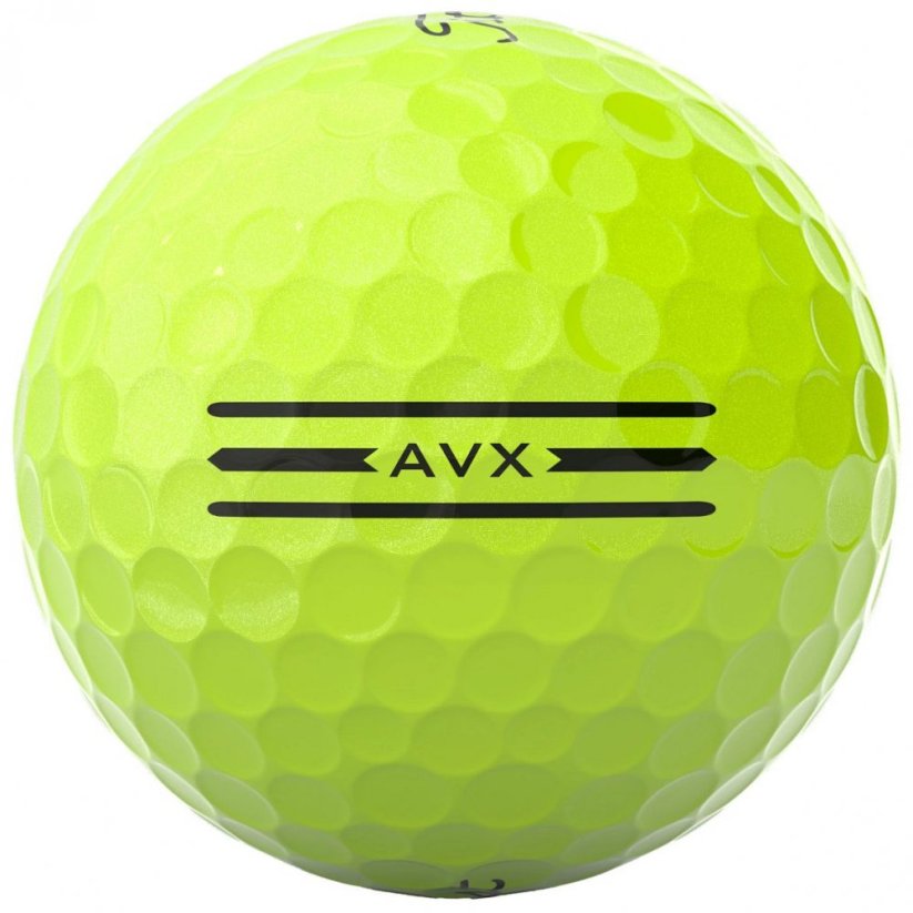 Titleist AVX 2024, žluté, 3 golfové míčky