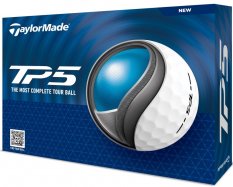Golfové míčky TaylorMade TP5, bílé (2024)